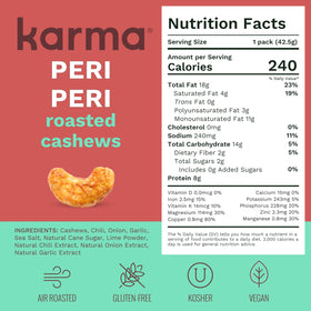 Karma Nuts On-The-Go Snack Bag ideal for busy days