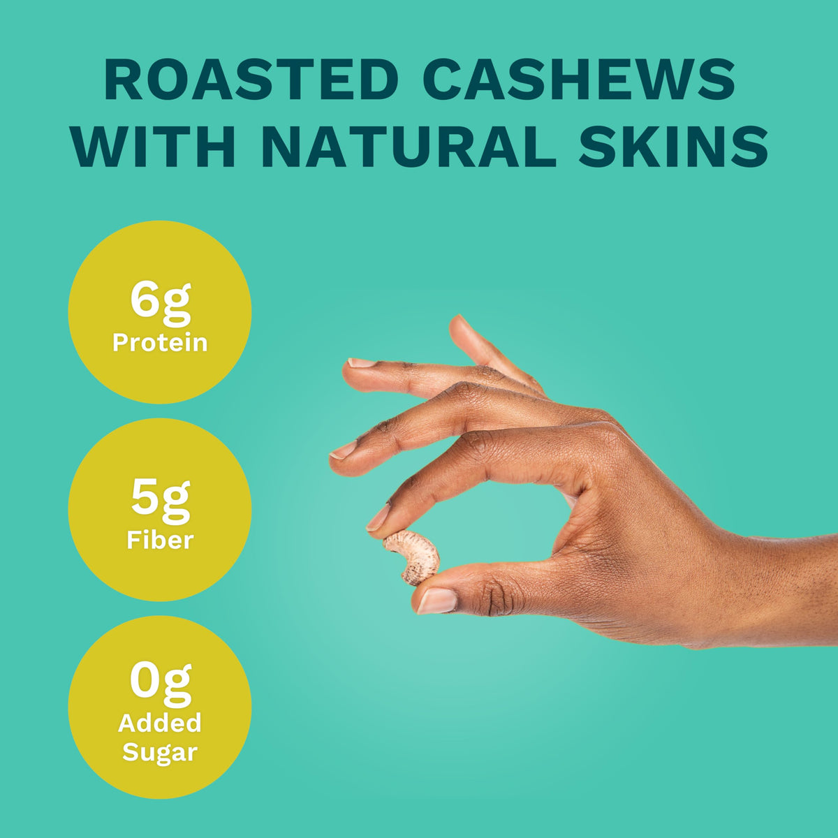 Karma Sea Salt Cashews are vegan and gluten-free, suitable for diverse diets.