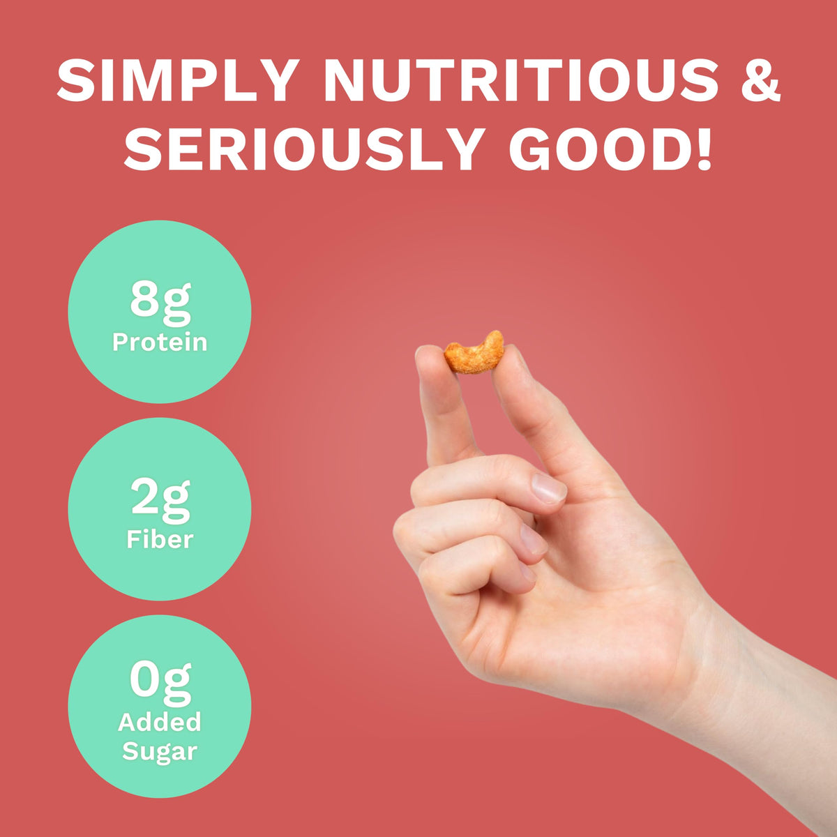 Karma Nuts Vegan Non-GMO Cashews Snack gluten-free and plant-based