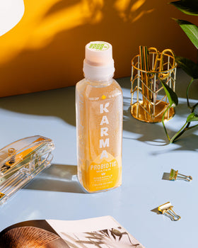 Karma Probiotic Water 12-pack packaging ideal for on-the-go refreshment