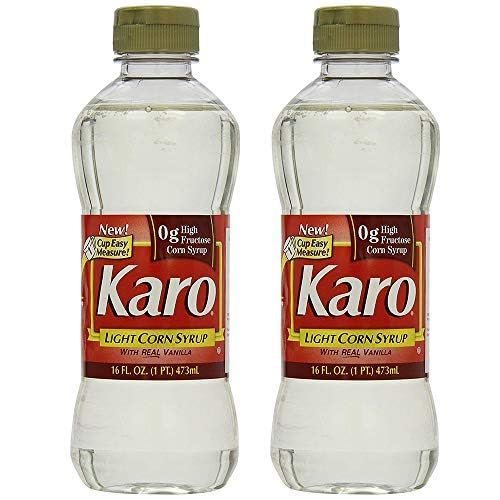 KARO Light Corn Syrup bottle and pack, ideal for baking and smooth glazes.