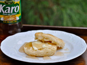KARO Pancake Syrup used in baking to add maple sweetness