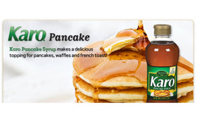KARO Pancake Syrup offers kosher, fat-free sweetness for breakfasts