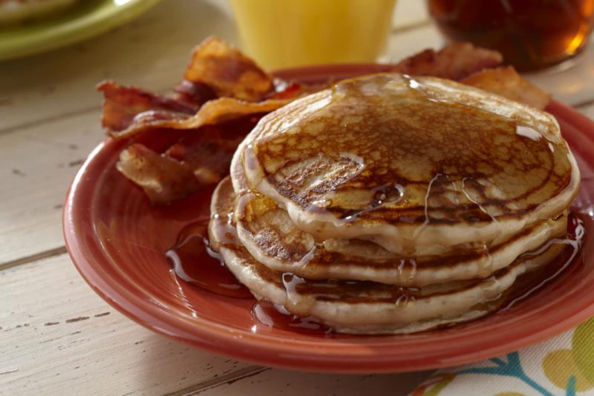 KARO Pancake Syrup topping ice cream, oatmeal, and fruit