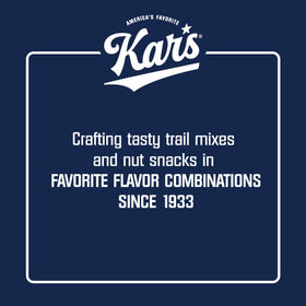 Kar’s Nuts trail mix is ready for busy days and quick lunches.