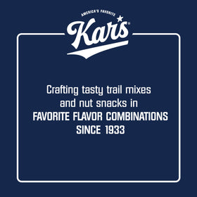 Kar's Nuts Packaging close-up highlighting quality ingredients