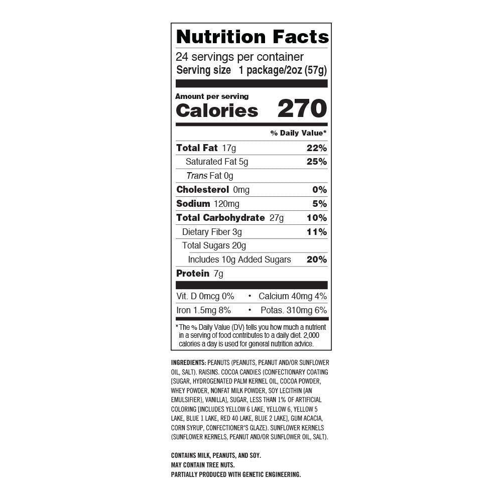 Kar's Sweet 'N Salty Mix 60ml bag close-up, on-the-go snack with chocolate, nuts, and fruit.