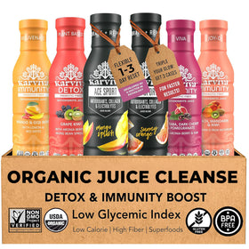 Karviva detox bottle shown for a gentle, daily cleanse.