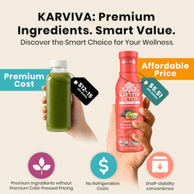 KARVIVA Sprout-Prebiotics jar illustrating gut-friendly fiber and nourishment.