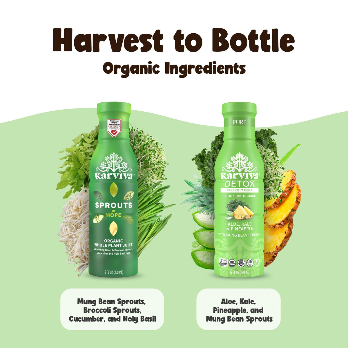 Karviva three-bottle set showcases convenient multi-day cleanse options