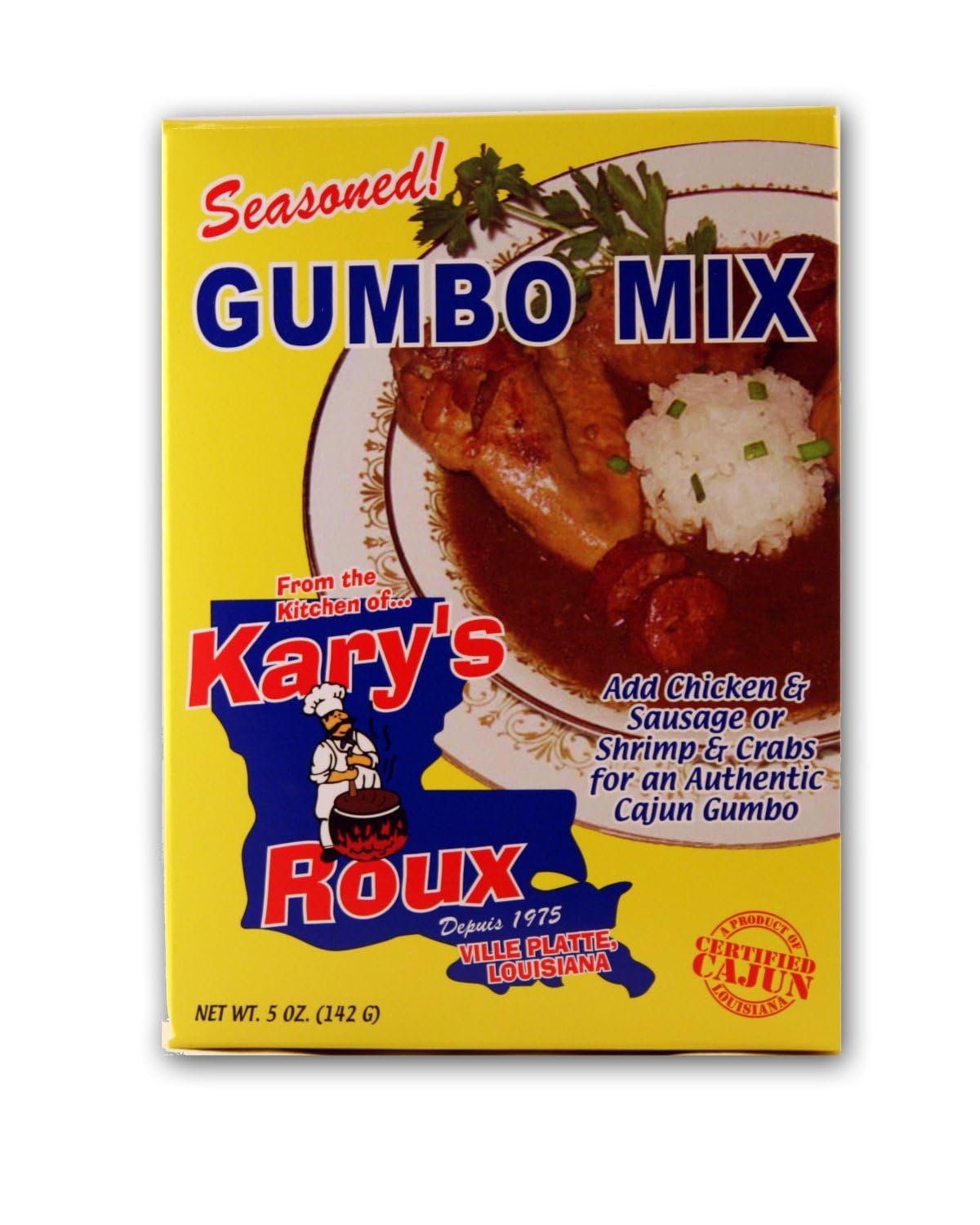 Kary's Gumbo Mix cooking instructions for quick, flavorful meals