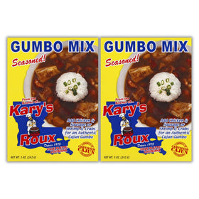 Kary's Gumbo Mix pack of 2 for quick Cajun dinners