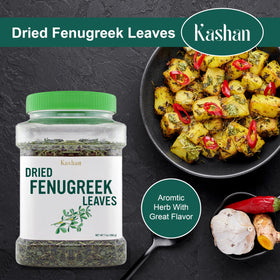 Kashan dried fenugreek leaves used in curries and vegetable dishes.