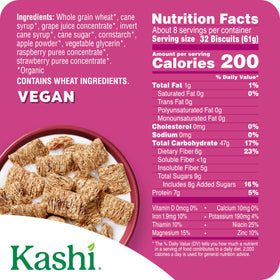 Kashi Cereal on the go image invites easy snacking.