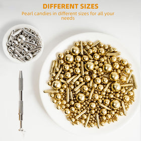 Kasvan 4-claw sprinkle pen used for precise pearl placement on treats.
