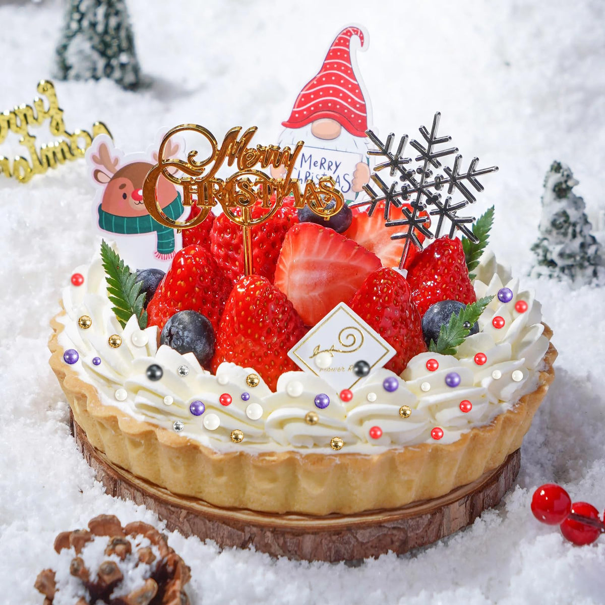 Kasvan edible pearls offer a delicate taste for dessert garnish