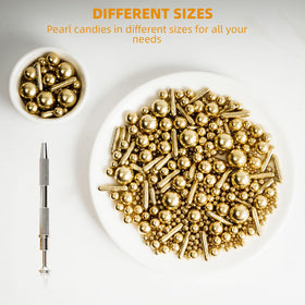 Kasvan Pearl Grabber Tool stainless steel grip helps precise pearl placement.