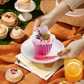 KASVAN rainbow sprinkles for cake decorating setup and creative designs.