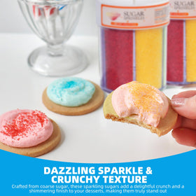 KASVAN sprinkles on cookies and donuts for festive touches.