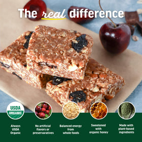 Packaging highlights gluten-free non-GMO and kosher certified
