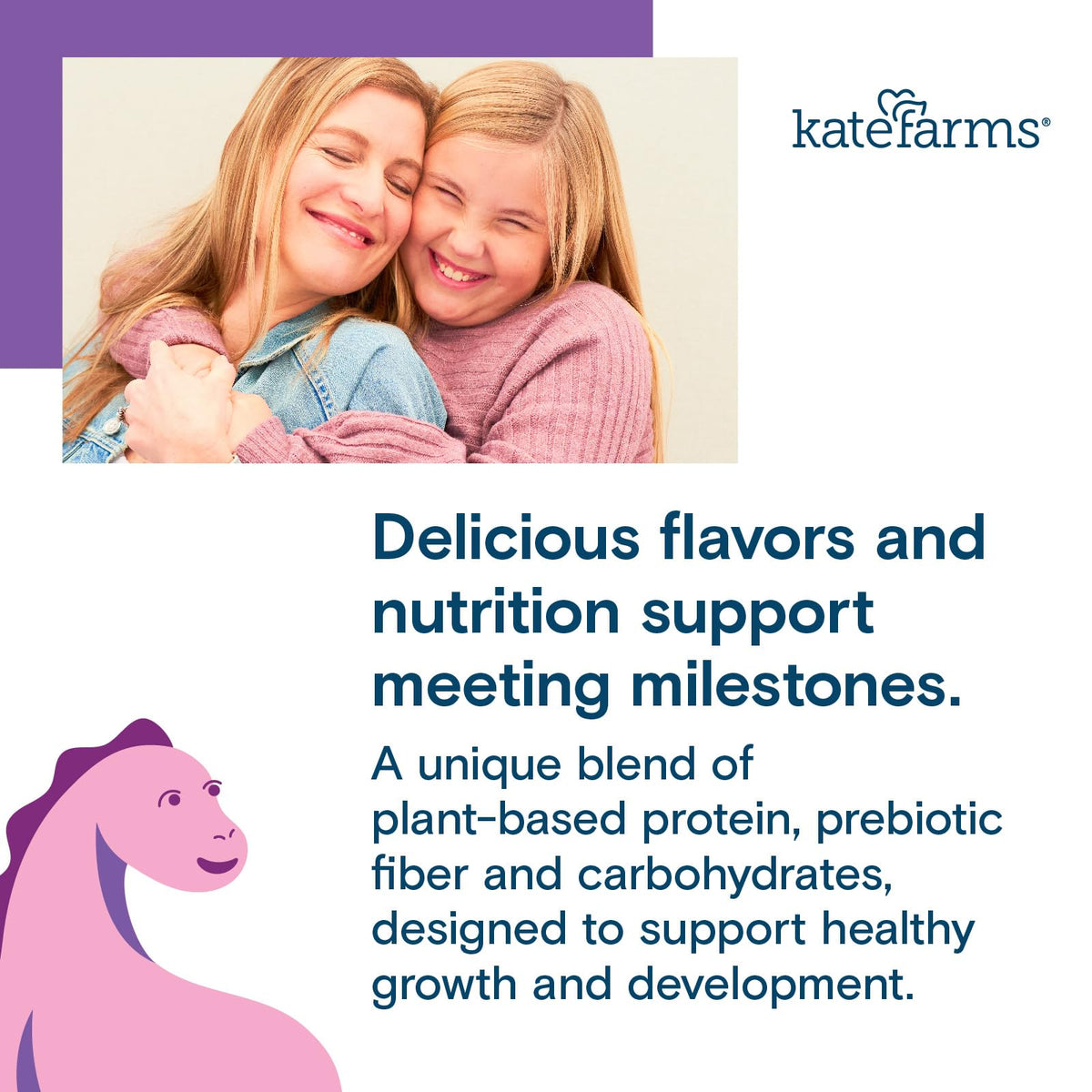 Kate Farms kids serving image demonstrating use in daily routine