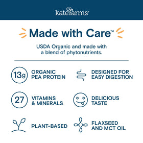 Kate Farms Peptide 1.5 nutrition scoop for simple prep