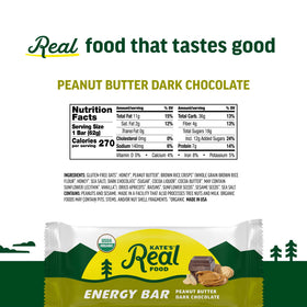 Close-up texture showing creamy peanut butter with dark chocolate
