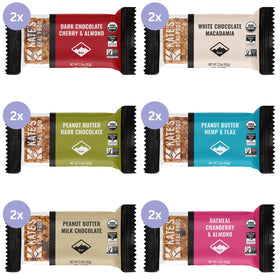 Kate's Real Food bars with organic honey provide natural sweetness on the go