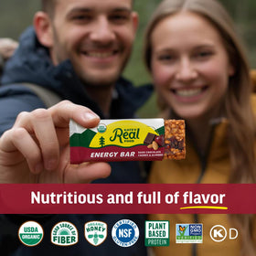 Kate's Real Food packaging window reveals simple ingredients you can recognize.
