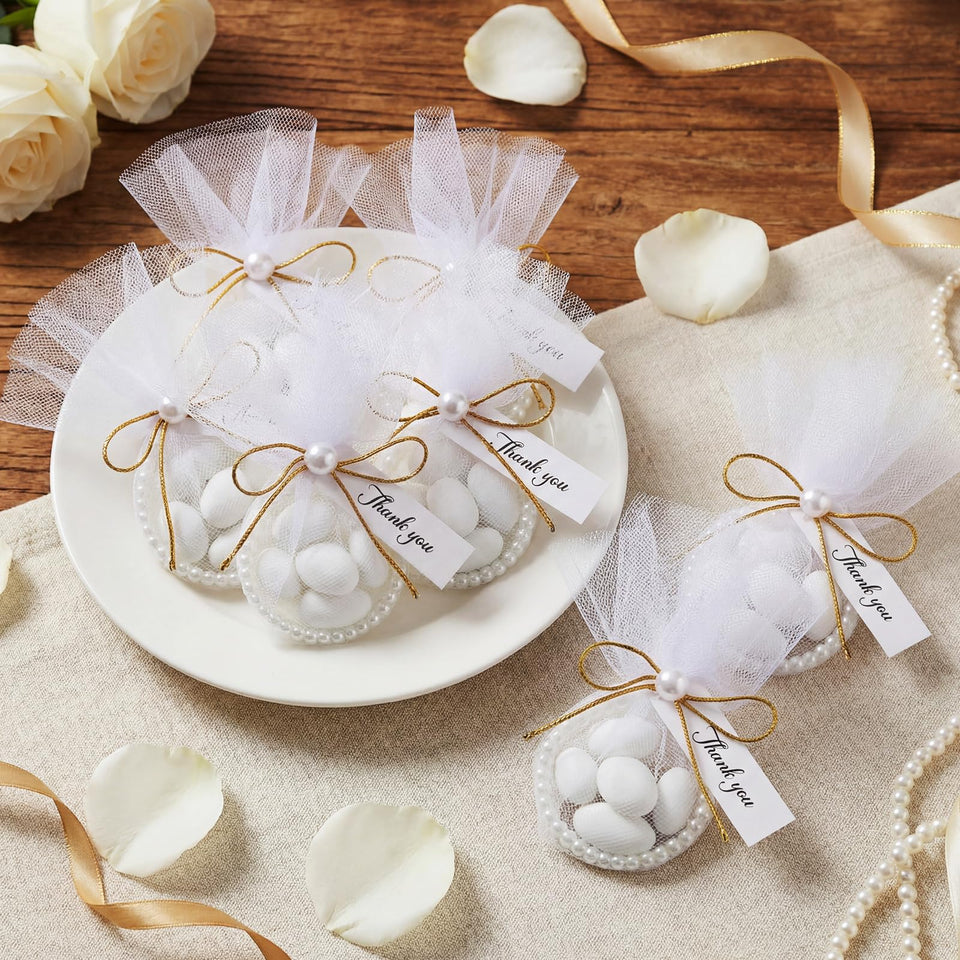 Kathfly 80-set almond candy packaging for bulk wedding gifts