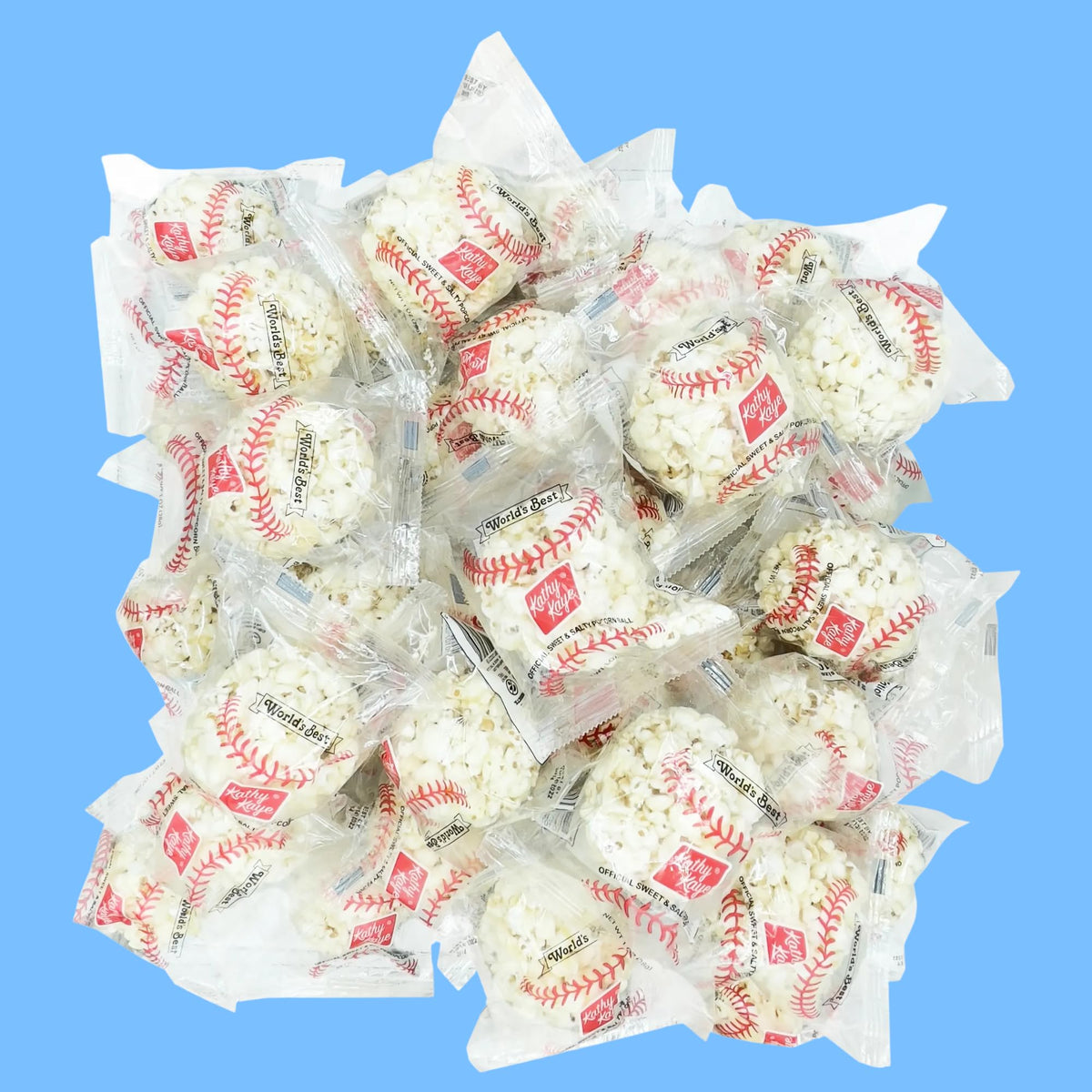 Kathy Kaye crunchy snack texture—memorable bite for game days.