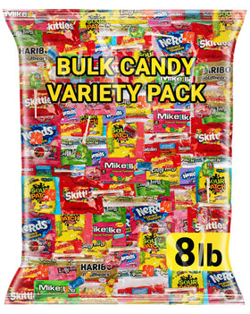 Katie's Kandy Korner 8lb bulk variety pack for easy sharing at parties.