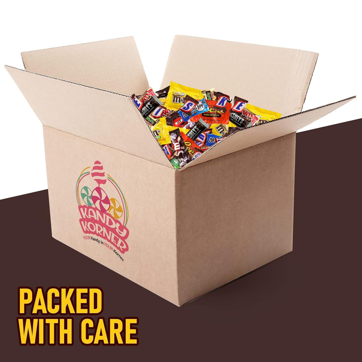 Katie's Kandy Korner holiday treats assortment for seasonal gifting.