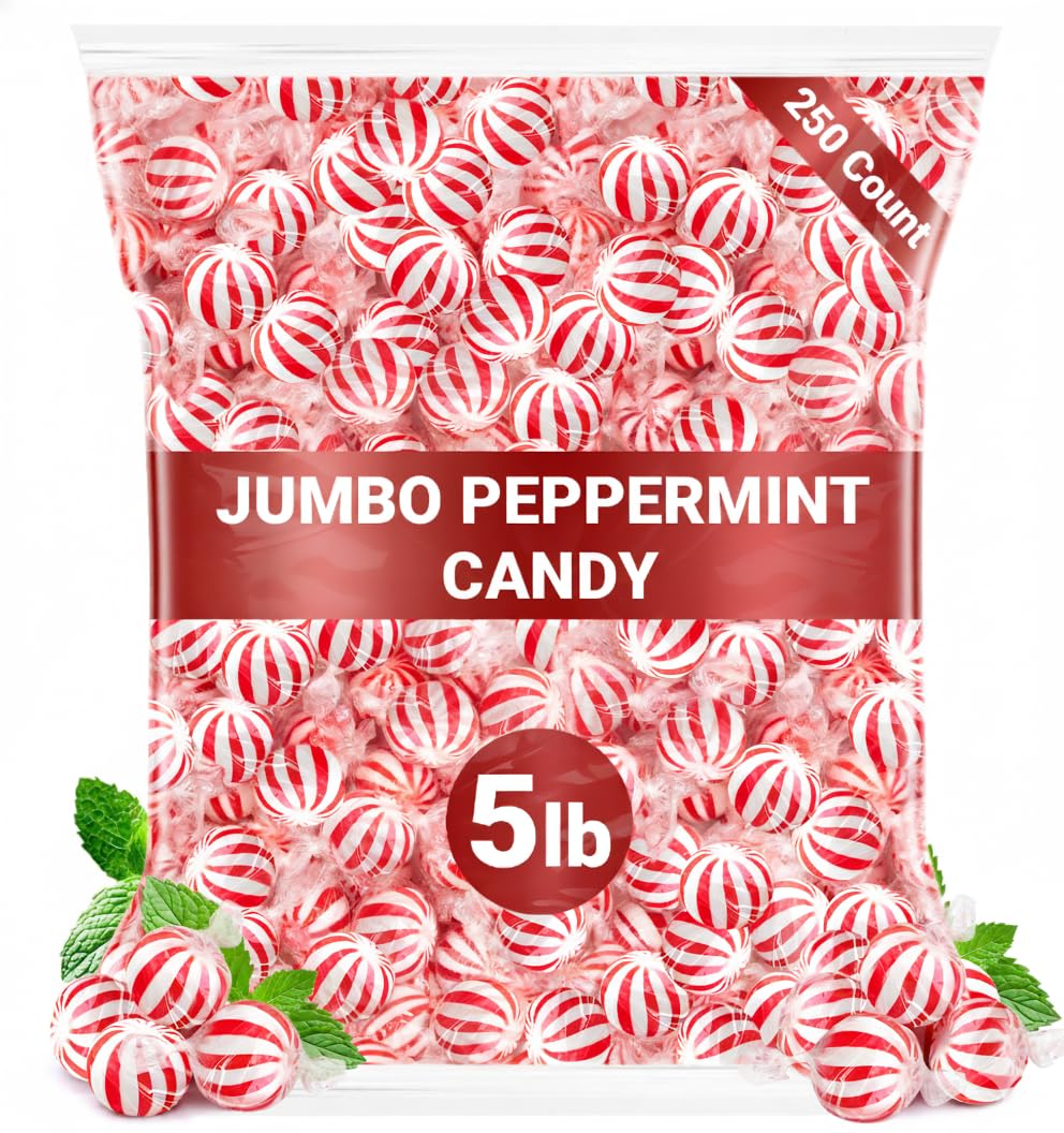 Katie’s Kandy Korner jumbo peppermint balls bulk for holiday jars