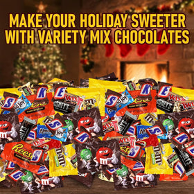 Katie’s Kandy Korner party favors with assorted chocolates for events.