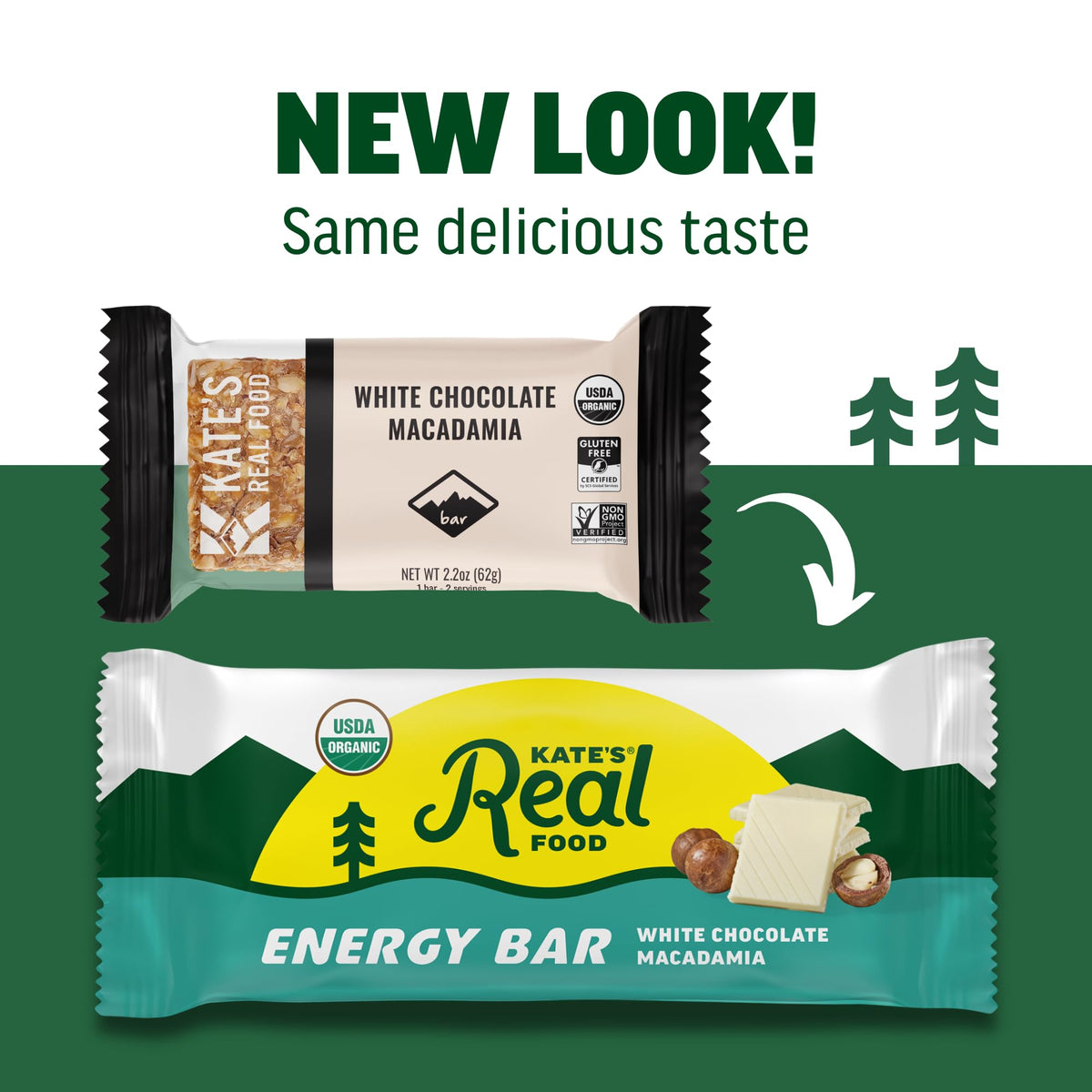 Kate’s Real Food gluten-free granola bar, texture ideal for mindful snacking.