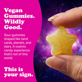 Katjes Cosmic Visions stars gummies bring whimsy to celebrations and movie nights.