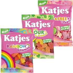 Katjes Rainbow foam candy adds colorful fun to party snacking.