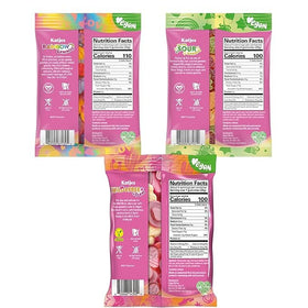Katjes Sour Wild and Free gummies deliver tangy flavor at celebrations.