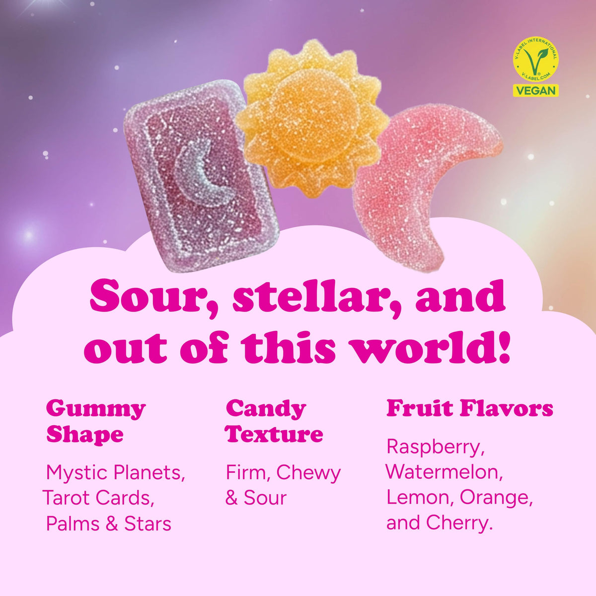 Katjes vegan gummy palm oil-free formula: responsible snacking without compromise.