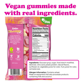 Katjes wild and free foam gummies variety, soft texture for playful snacking.