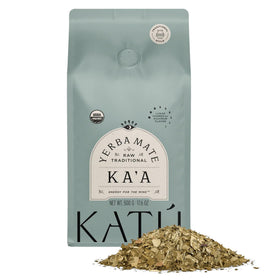 KATÚ Ka’a raw yerba leaves ready for traditional brewing.