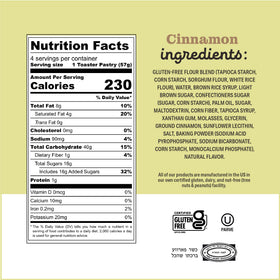 Katz Gluten Free Brown Sugar Cinnamon Toaster Pastries 12pk, perfect morning treat.