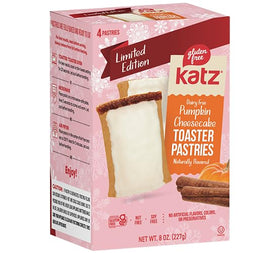 Katz Gluten Free Variety Pack toaster pastries—assorted flavors for on-the-go snacking.