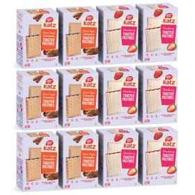 Katz Gluten Free Strawberry Toaster Pastries 12pk, quick breakfasts.