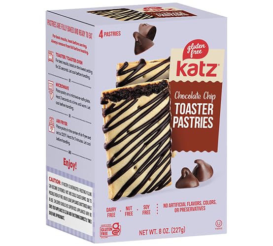Katz Gluten Free Iced Holiday Berry toaster pastry—seasonal flavor without dairy.