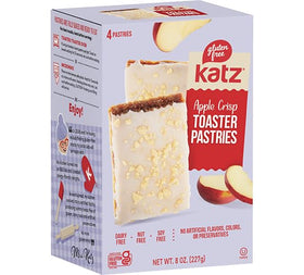 Katz Gluten Free Pumpkin Cheesecake toaster pastry—autumn-inspired, dairy-free treat.