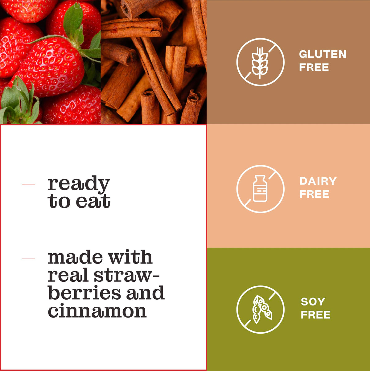 Toasted Katz pastries offer warm, strawberry-filled flavor.
