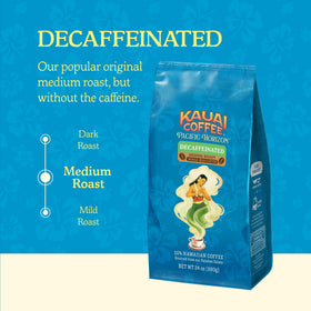 Kauai Coffee aroma bright floral notes, enhancing your morning ritual.