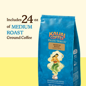 Kauai Coffee freshness-seal packaging preserving aroma and flavor